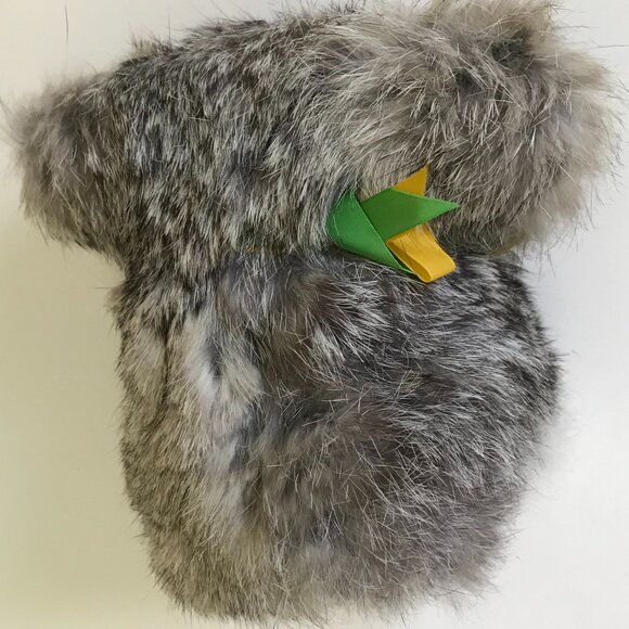 Koala Doll made from Gray Kangaroo Fur - Picture 7 of 8